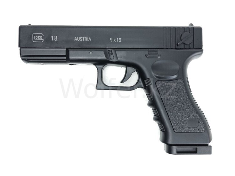 Орбиз Пистолет Glock G18S, черный, нейлон